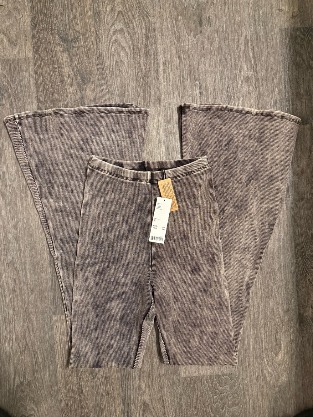 NWT Urban Outfitters Out From Under Mineral Wash Flared Pants